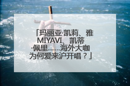 玛丽亚·凯莉、雅MIYAVI、凯蒂·佩里……海外大咖为何爱来沪开唱？