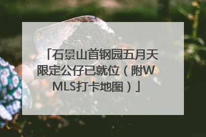 石景山首钢园五月天限定公仔已就位（附WMLS打卡地图）