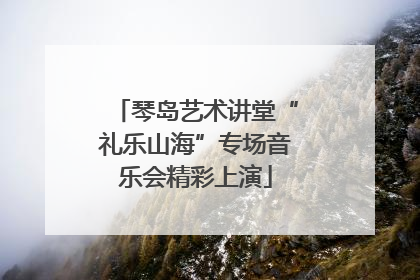 琴岛艺术讲堂“礼乐山海”专场音乐会精彩上演