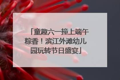 童趣六一撞上端午粽香！滨江外滩幼儿园玩转节日盛宴