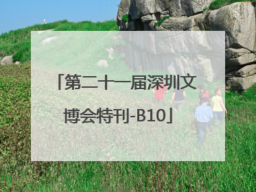 第二十一届深圳文博会特刊-B10
