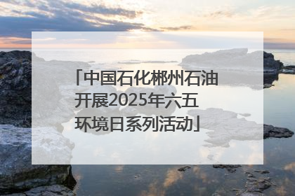 中国石化郴州石油开展2025年六五环境日系列活动