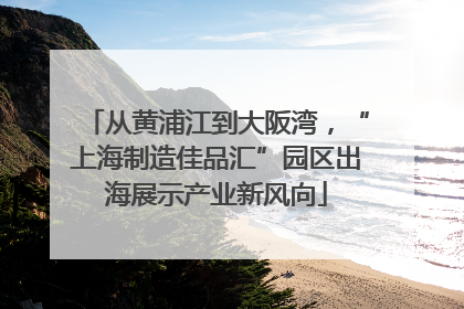 从黄浦江到大阪湾，“上海制造佳品汇”园区出海展示产业新风向
