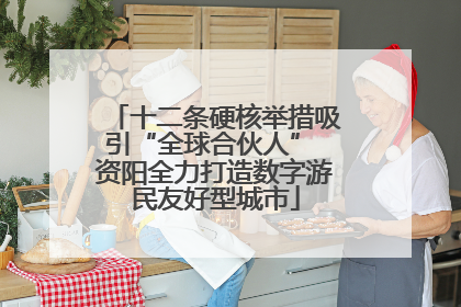 十二条硬核举措吸引“全球合伙人” 资阳全力打造数字游民友好型城市