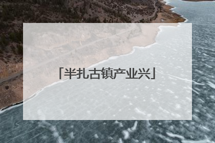 半扎古镇产业兴