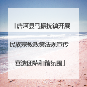 唐河县马振抚镇开展民族宗教政策法规宣传 营造团结和谐氛围