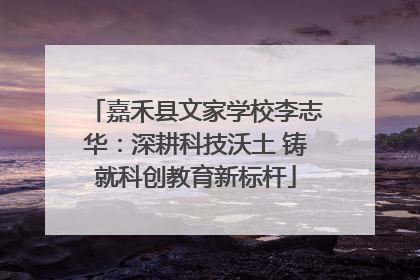 嘉禾县文家学校李志华：深耕科技沃土 铸就科创教育新标杆