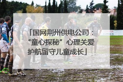 国网荆州供电公司：“童心探秘”心理关爱护航留守儿童成长