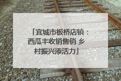 宜城市板桥店镇：西瓜丰收销售俏 乡村振兴添活力