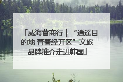 威海营商行｜“逍遥目的地 青春经开区”文旅品牌推介走进韩国
