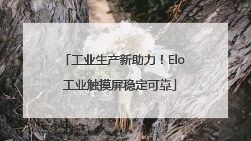 工业生产新助力！Elo 工业触摸屏稳定可靠