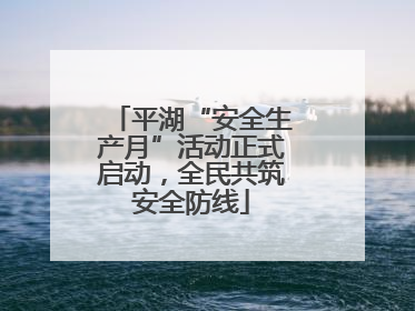平湖“安全生产月”活动正式启动，全民共筑安全防线