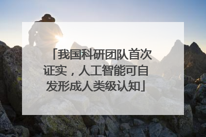我国科研团队首次证实，人工智能可自发形成人类级认知