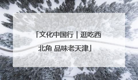 文化中国行｜逛吃西北角 品味老天津