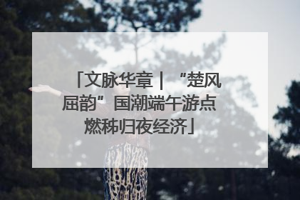 文脉华章｜“楚风屈韵”国潮端午游点燃秭归夜经济
