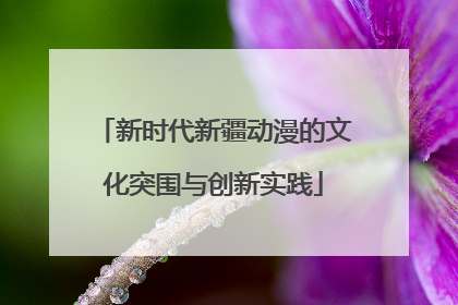 新时代新疆动漫的文化突围与创新实践