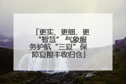 更实、更细、更“智慧” 气象服务护航“三夏”保障夏粮丰收归仓
