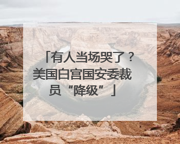有人当场哭了？美国白宫国安委裁员“降级”