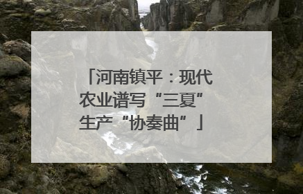 河南镇平：现代农业谱写“三夏”生产“协奏曲”