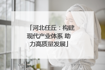 河北任丘：构建现代产业体系 助力高质量发展