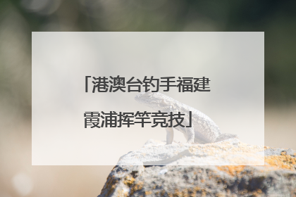 港澳台钓手福建霞浦挥竿竞技