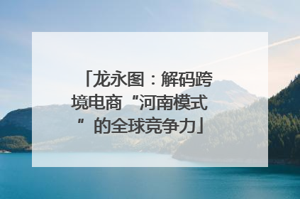 龙永图：解码跨境电商“河南模式”的全球竞争力