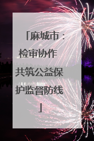 麻城市：检审协作 共筑公益保护监督防线