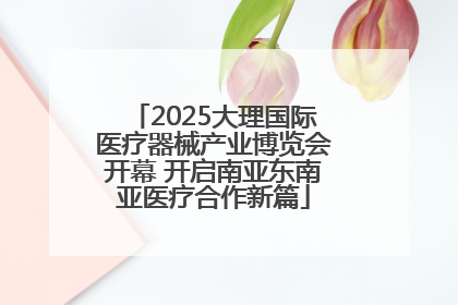 2025大理国际医疗器械产业博览会开幕 开启南亚东南亚医疗合作新篇